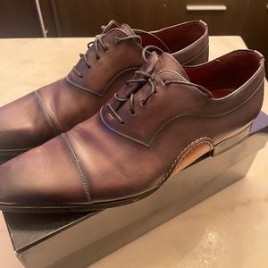 Magnanni Oxford style shoes in Dark Brown - Size 11